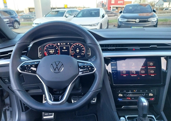 Volkswagen Arteon cena 179800 przebieg: 86493, rok produkcji 2021 z Skierniewice małe 781